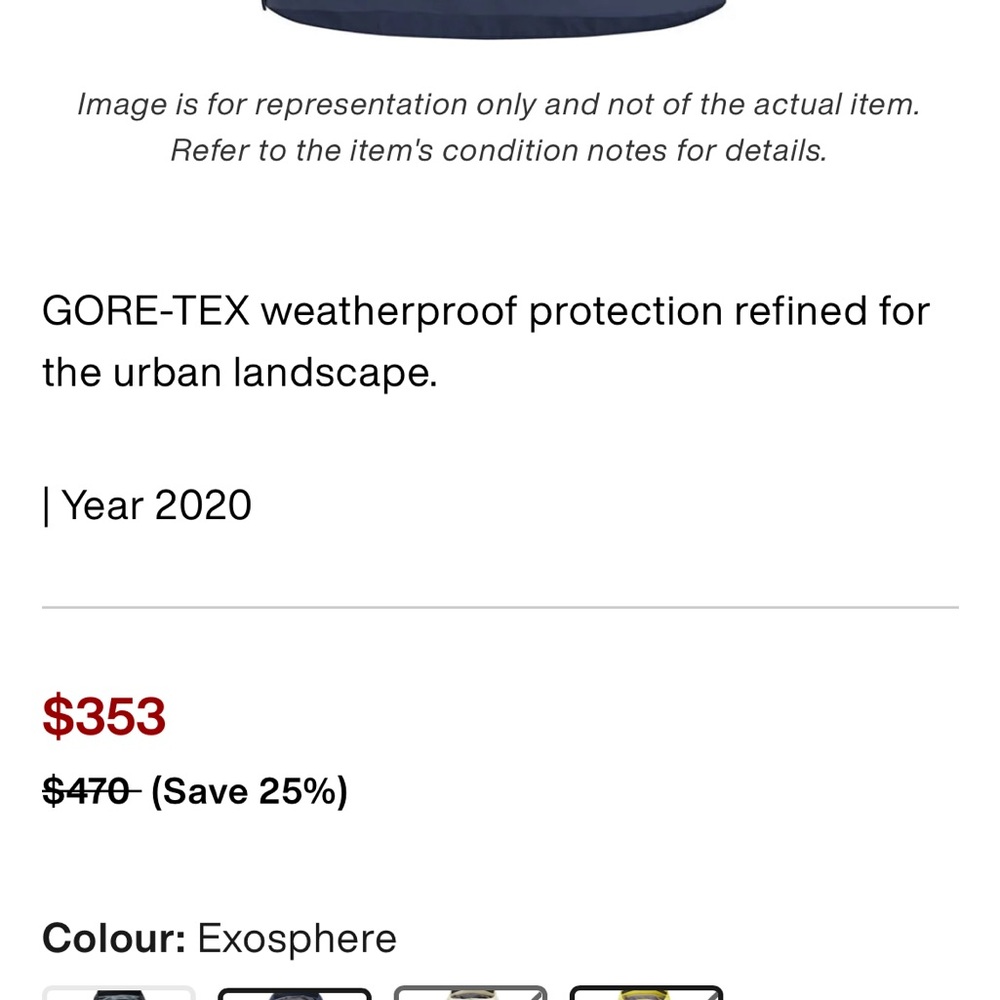 Arc'teryx Women's Venda anorak, beautiful navy color - Picture 2 of 8